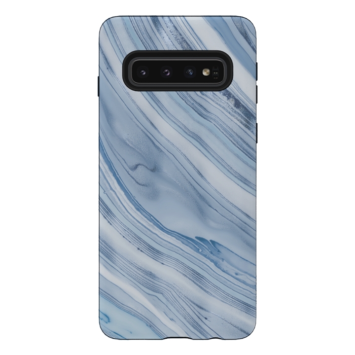 Galaxy S10 StrongFit Blue Marble Elegance 2 by Andrea Haase