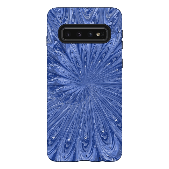 Galaxy S10 StrongFit Fractal Spiral by Andrea Haase