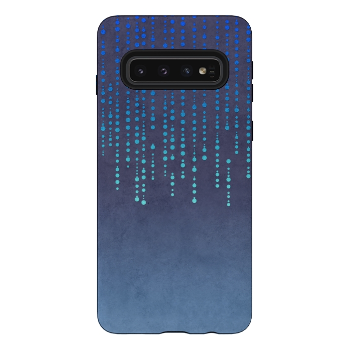 Galaxy S10 StrongFit Blue Glamour by Andrea Haase
