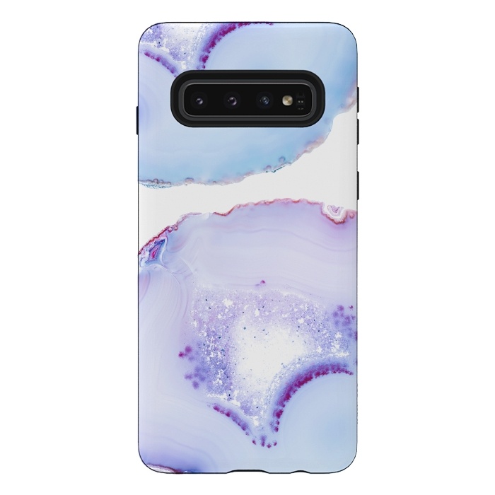 Galaxy S10 StrongFit Blue Marble Dance by  Utart