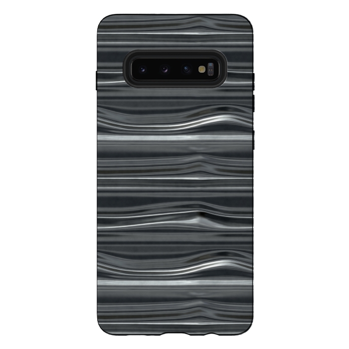 Galaxy S10 plus StrongFit Chrome Lines by Andrea Haase