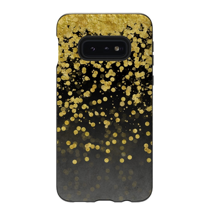 Galaxy S10e StrongFit Golden Glamour by Andrea Haase