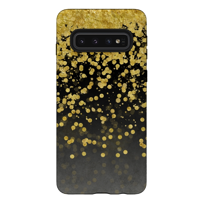 Galaxy S10 StrongFit Golden Glamour by Andrea Haase