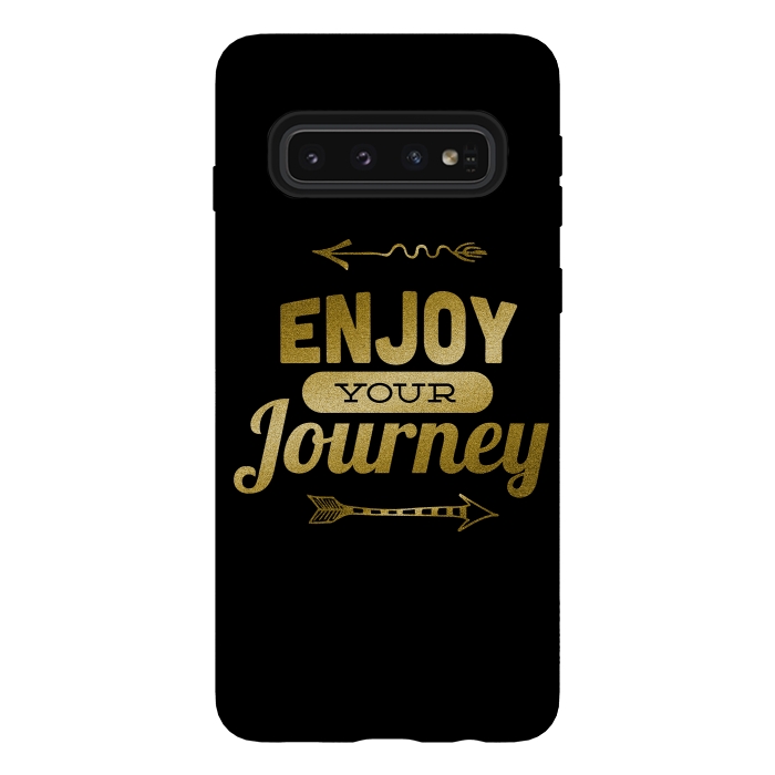 Galaxy S10 StrongFit Enjoy Your Journey by Andrea Haase