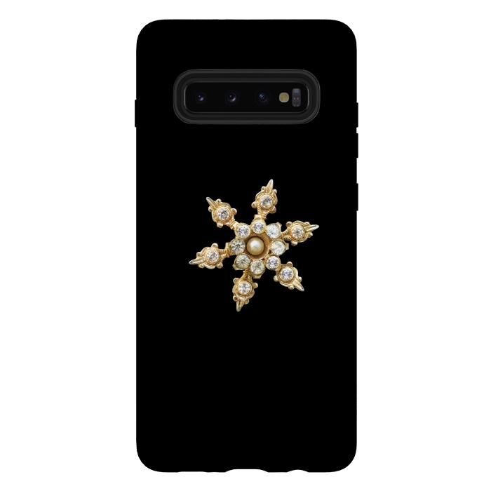 Galaxy S10 plus StrongFit Golden Piece Of Jewelry by Andrea Haase