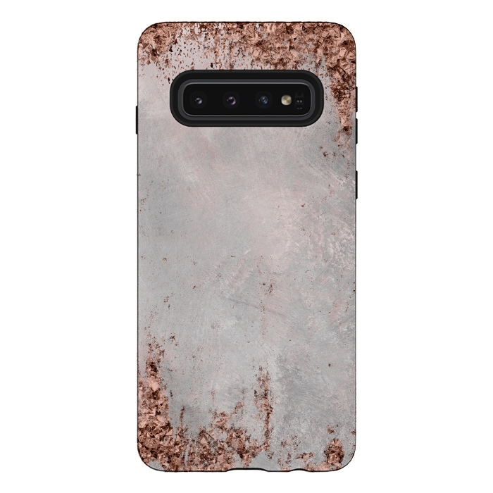 Galaxy S10 StrongFit Copper Glamour 2 by Andrea Haase