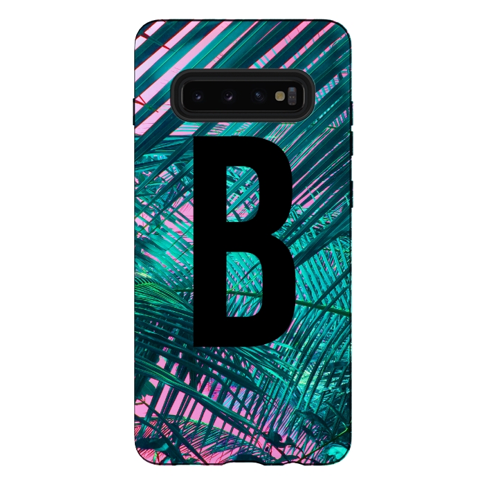 Galaxy S10 plus StrongFit Letter B by Laura Grant