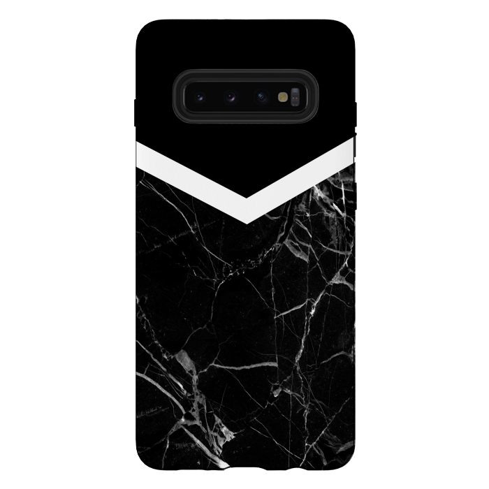 Galaxy S10 plus StrongFit Glam Marble by ''CVogiatzi.