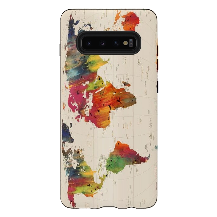 Galaxy S10 plus StrongFit ALLOVER THE WORLD by ''CVogiatzi.