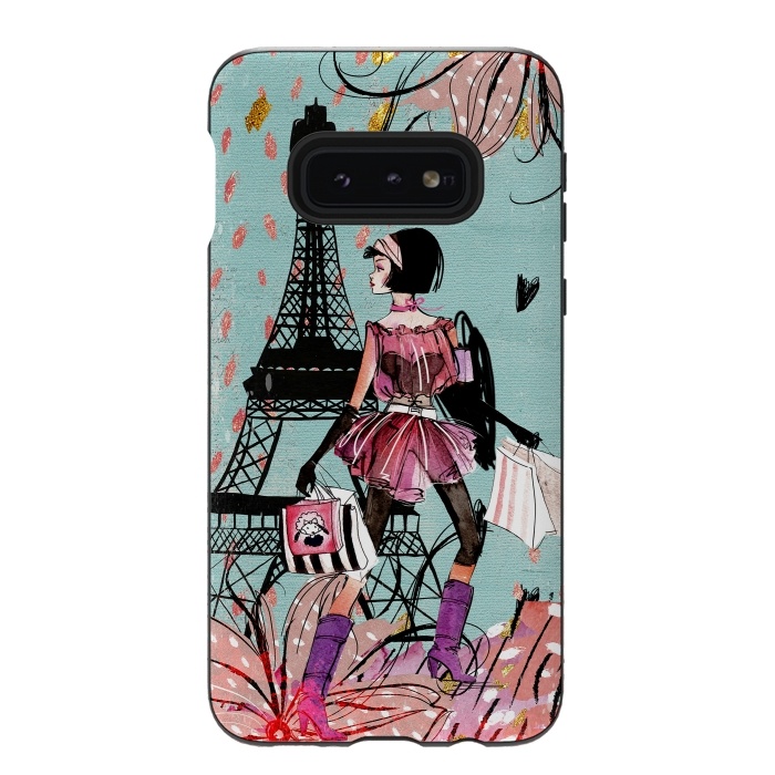 Galaxy S10e StrongFit Fashion Girl in Paris by  Utart