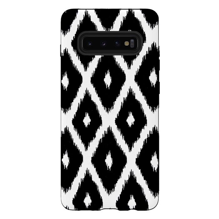 Galaxy S10 plus StrongFit Black and White decor by ''CVogiatzi.