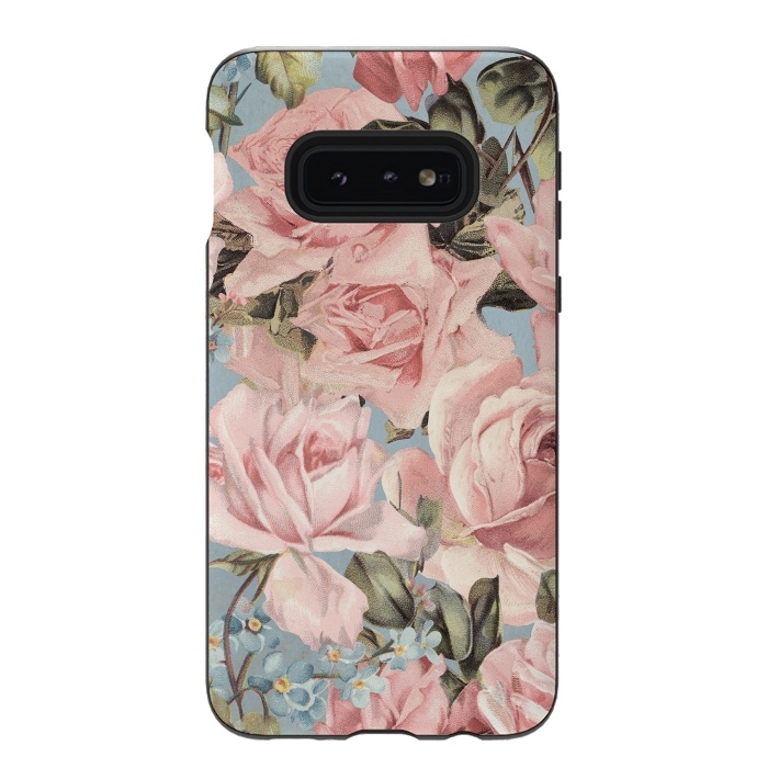 Galaxy S10e StrongFit Lovely Spring Flowers and Roses by  Utart