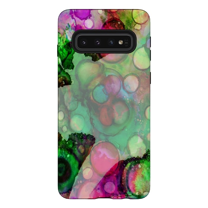 Galaxy S10 StrongFit Alcohol ink 2 by haroulita