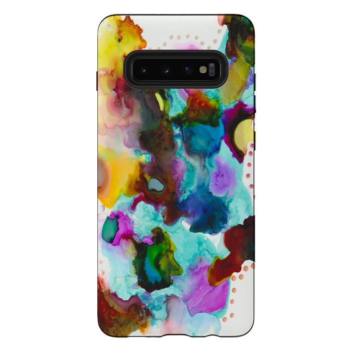 Galaxy S10 plus StrongFit Alcohol ink 4 by haroulita