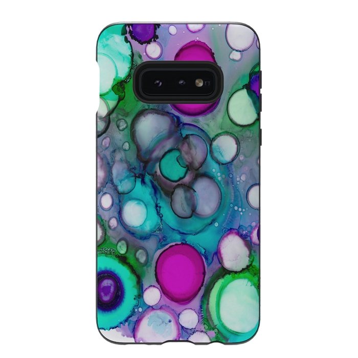 Galaxy S10e StrongFit Alcohol ink 7 by haroulita