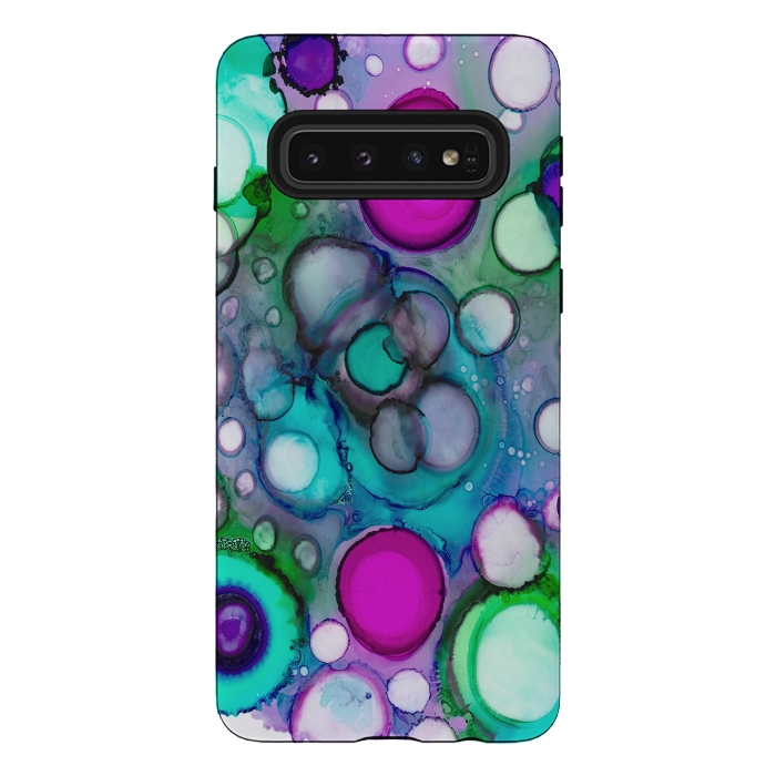 Galaxy S10 StrongFit Alcohol ink 7 by haroulita