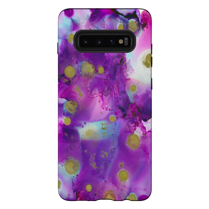 Galaxy S10 plus StrongFit Alcohol ink 9 by haroulita