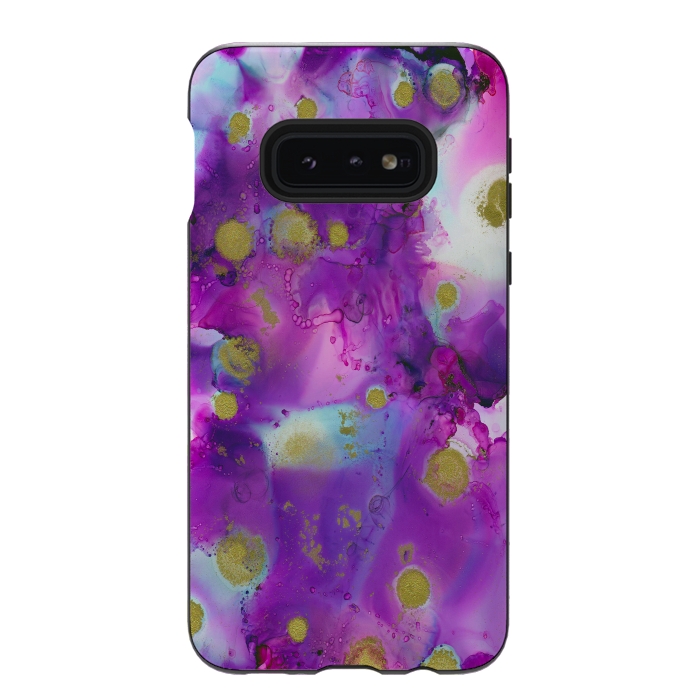 Galaxy S10e StrongFit Alcohol ink 9 by haroulita