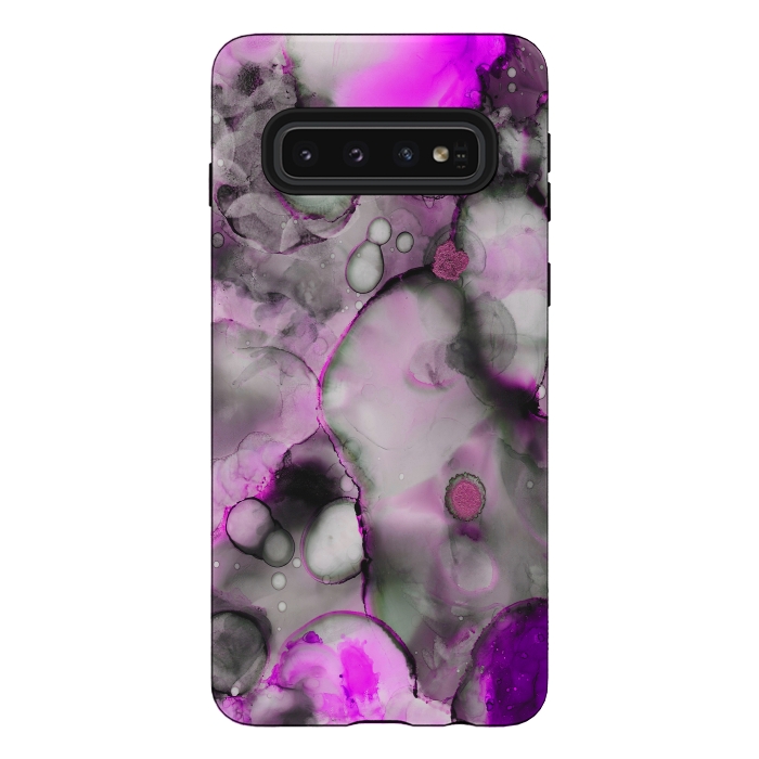 Galaxy S10 StrongFit Alcohol ink 10 by haroulita