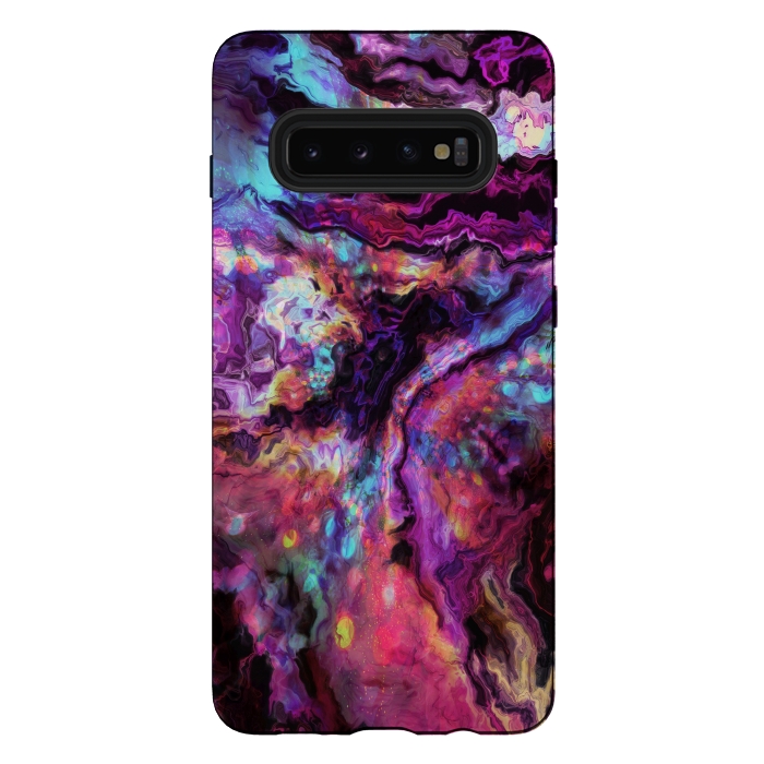 Galaxy S10 plus StrongFit modern marble i by haroulita