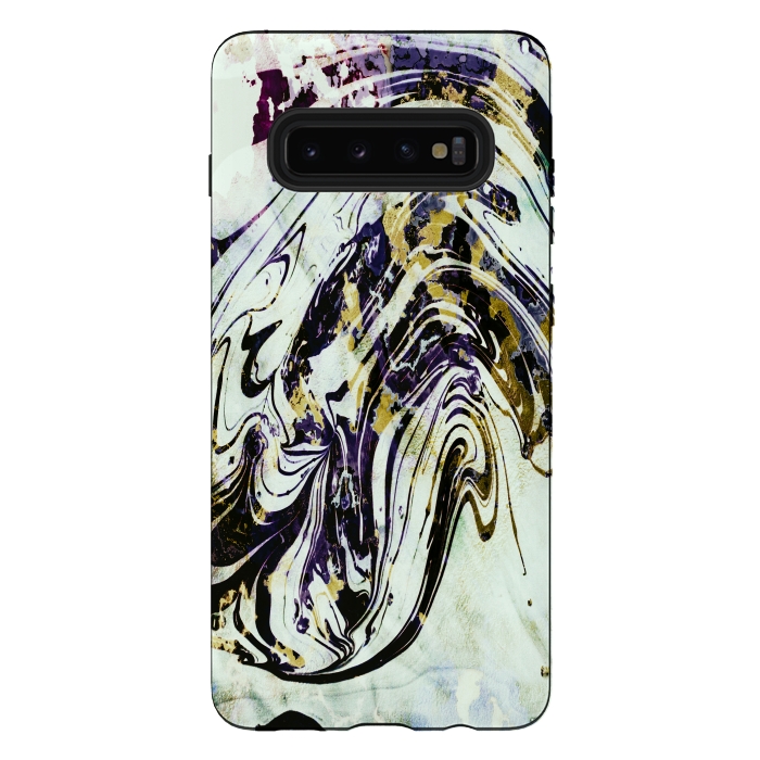 Galaxy S10 plus StrongFit artistic marble by haroulita