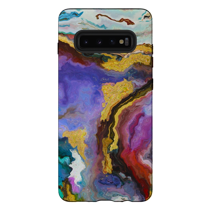 Galaxy S10 plus StrongFit chic marble by haroulita