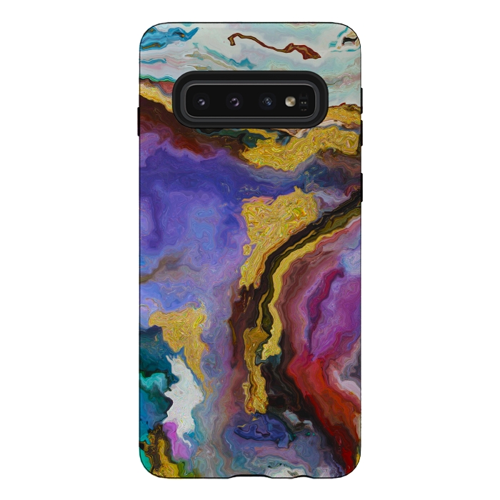 Galaxy S10 StrongFit chic marble by haroulita