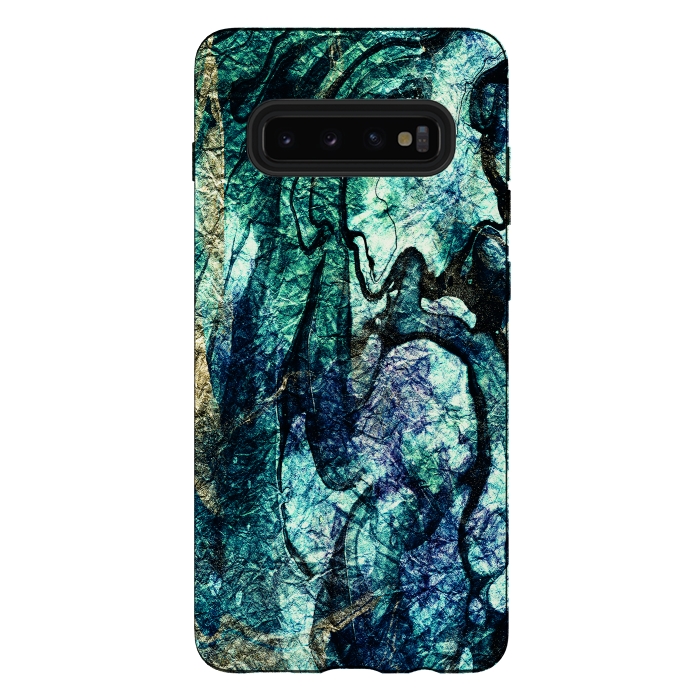 Galaxy S10 plus StrongFit Texture marble by haroulita