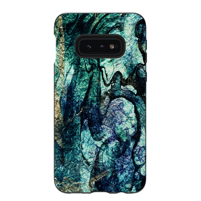 Galaxy S10e StrongFit Texture marble by haroulita
