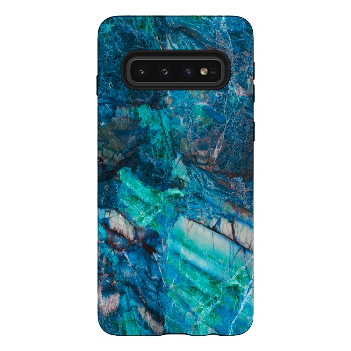 Galaxy S10 StrongFit sea marble by haroulita