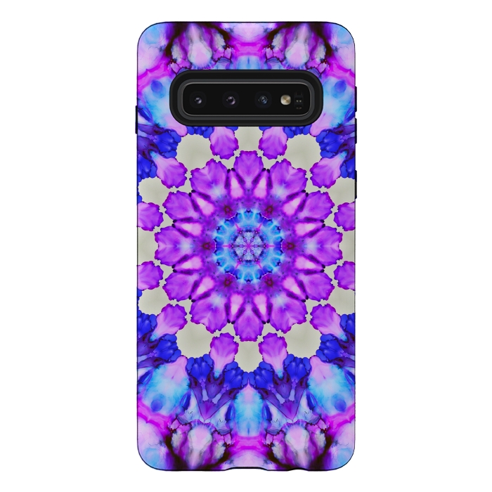 Galaxy S10 StrongFit Ink mandala by haroulita