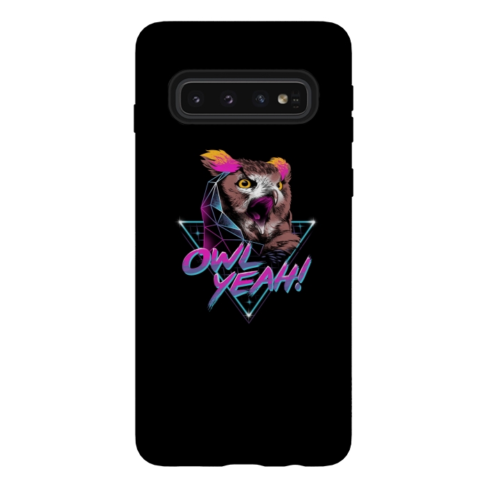 Galaxy S10 StrongFit Owl Yeah! by Vincent Patrick Trinidad