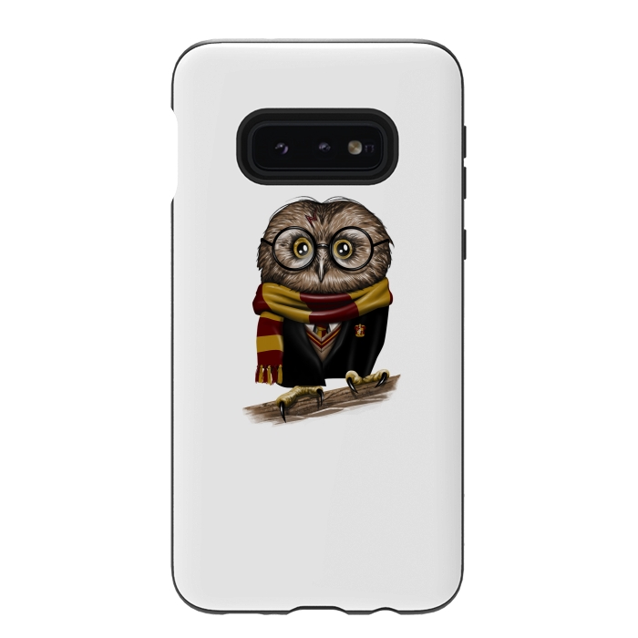 Galaxy S10e StrongFit Owly Potter by Vincent Patrick Trinidad