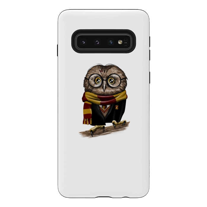 Galaxy S10 StrongFit Owly Potter by Vincent Patrick Trinidad