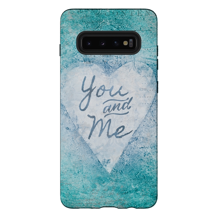 Galaxy S10 plus StrongFit You And Me Love Heart by Andrea Haase
