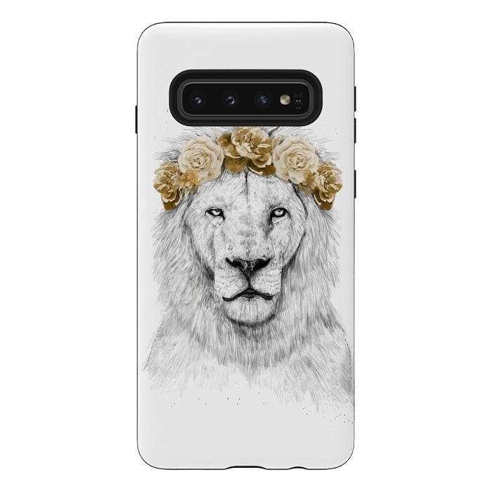 Galaxy S10 StrongFit Festival lion II by Balazs Solti