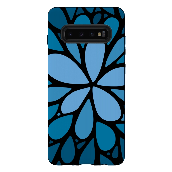 Galaxy S10 plus StrongFit Water Flower by Majoih
