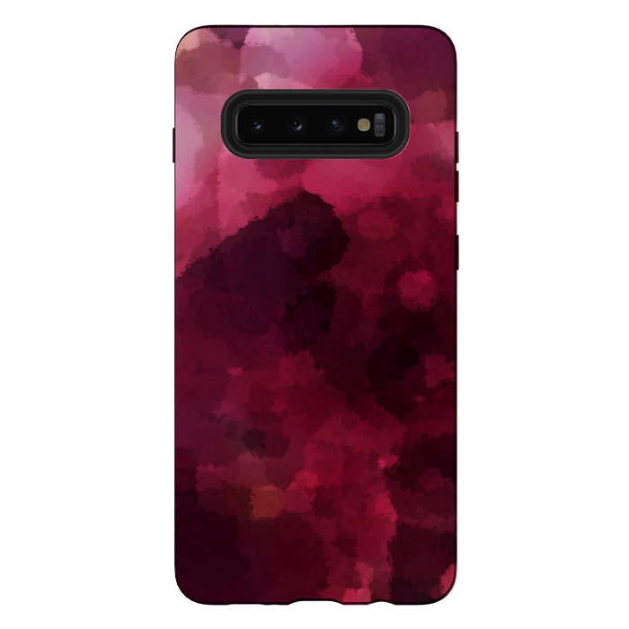 Galaxy S10 plus StrongFit Spilled Wine by Majoih