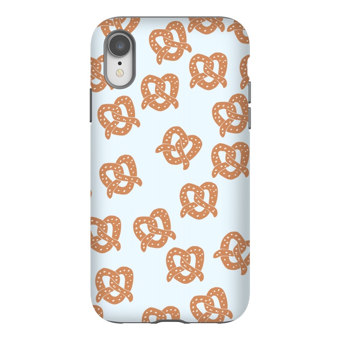 iPhone Xr StrongFit Cute Pretzel by Karolina