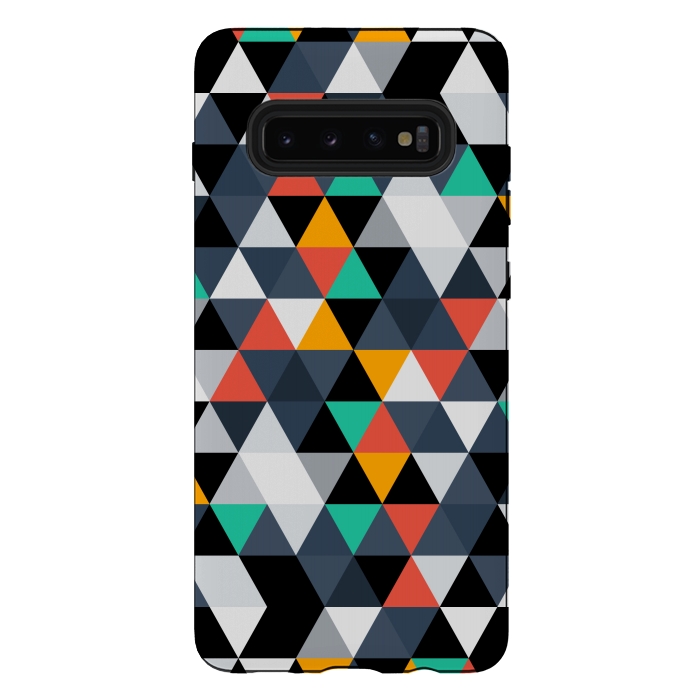 Galaxy S10 plus StrongFit Geometric Triangle by TMSarts