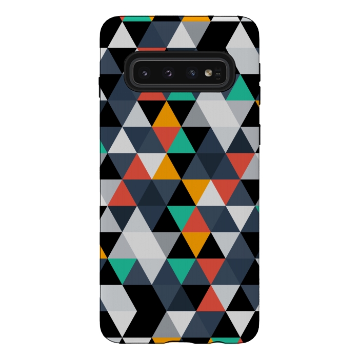Galaxy S10 StrongFit Geometric Triangle by TMSarts
