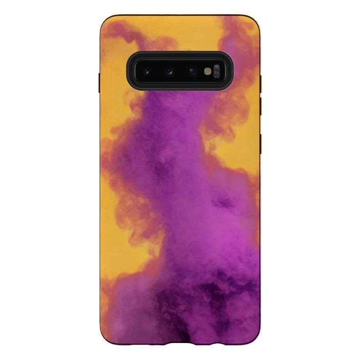 Galaxy S10 plus StrongFit Ultraviolet Fumes by Gringoface Designs
