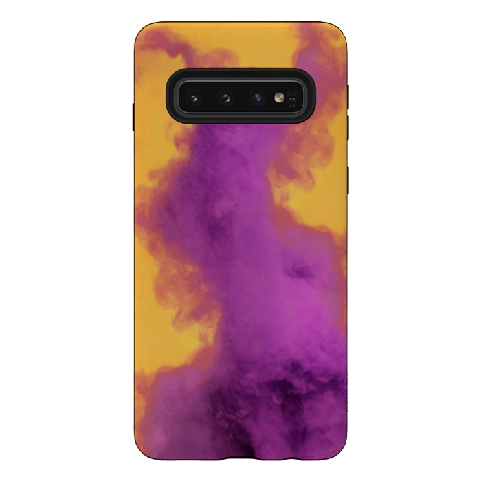 Galaxy S10 StrongFit Ultraviolet Fumes by Gringoface Designs