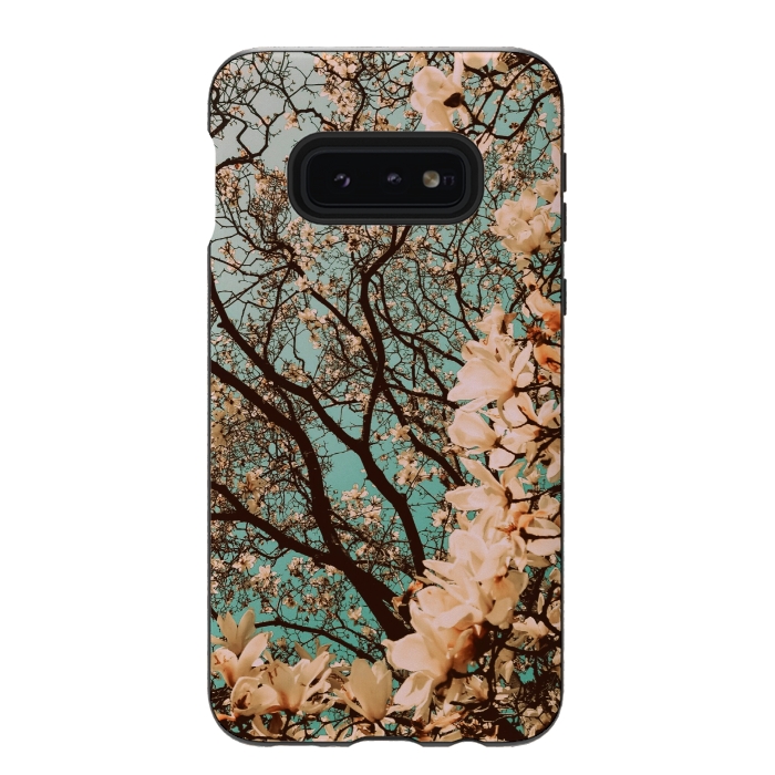 Galaxy S10e StrongFit Spring Time Cherry Blossoms by Gringoface Designs