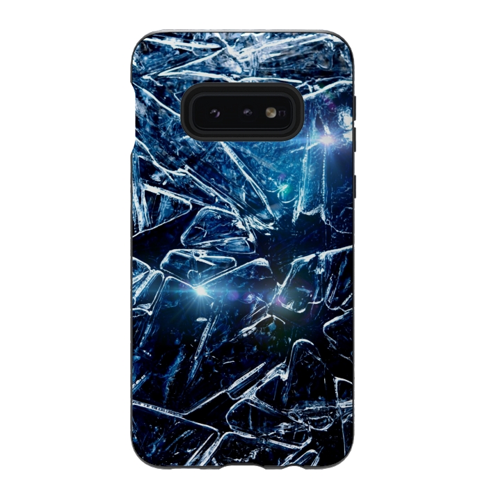 Galaxy S10e StrongFit Cracked Ice by Gringoface Designs