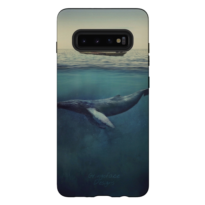 Galaxy S10 plus StrongFit The old Sea by Gringoface Designs