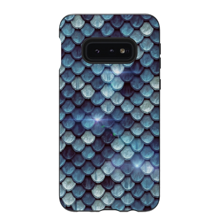 Galaxy S10e StrongFit Snake skin by Gringoface Designs