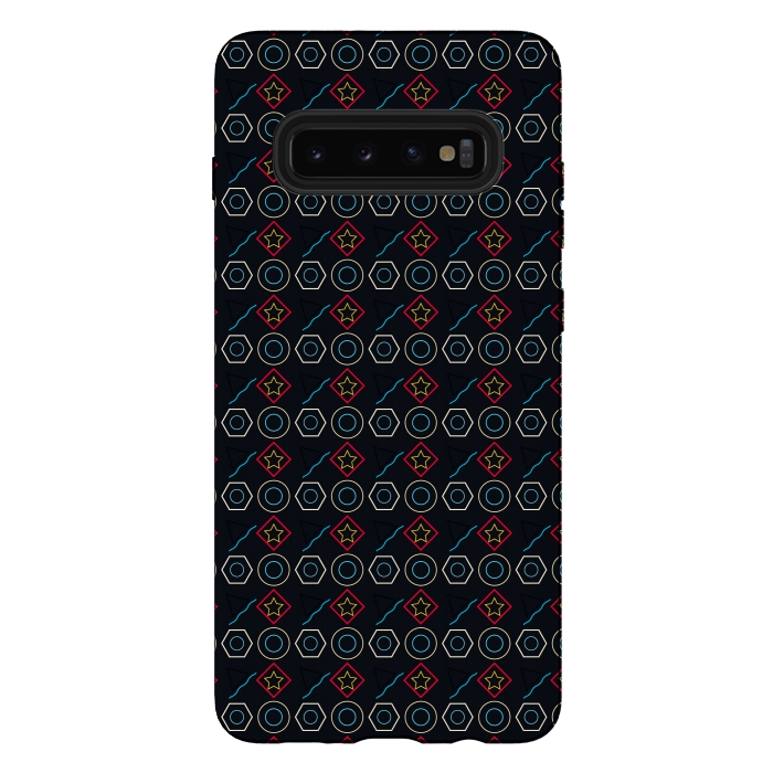 Galaxy S10 plus StrongFit Basic Geometric Shapes by TMSarts