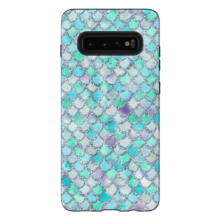 Galaxy S10 plus StrongFit Hand drawn mermaid scales  by  Utart