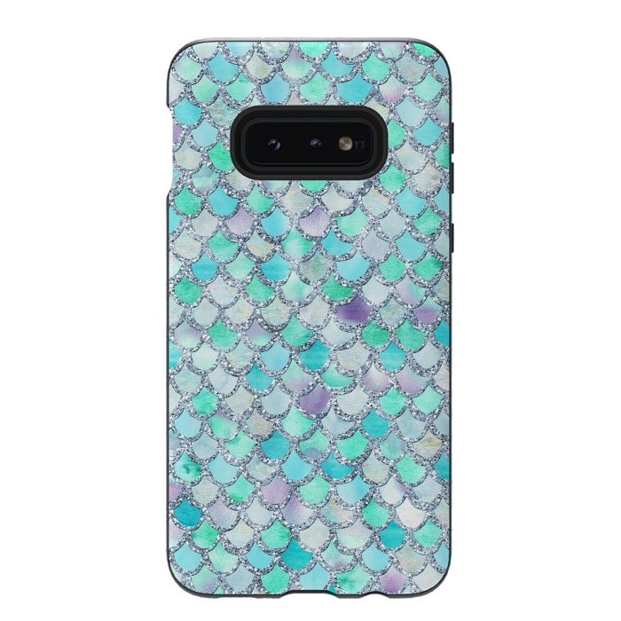 Galaxy S10e StrongFit Hand drawn mermaid scales  by  Utart